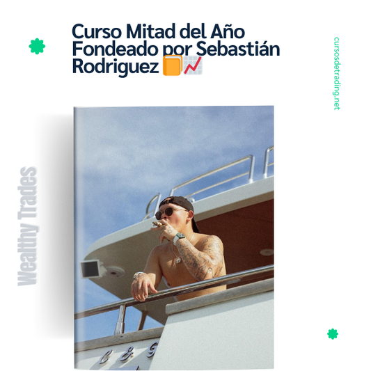 Curso Mitad del Año Fondeado por Sebastián Rodriguez Wealthy Trades 📙📈